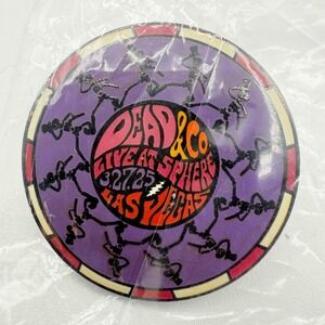 2025 Dead & Company 3/27 Pin Las Vegas Sphere Chip - Sealed,‎ Brand New